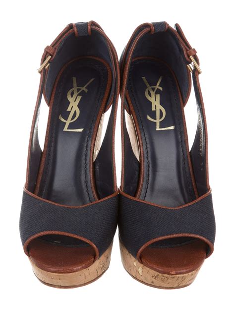 yves saint laurent wedges